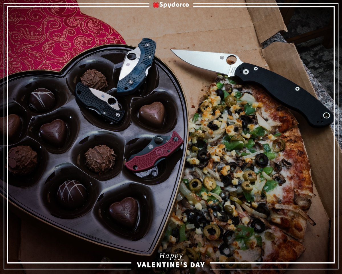 SpydercoKnives's tweet image. His, hers, or both, Valentine’s Day is for lovers—especially knife lovers!!!

 #Spyderco
#SpydercoKnives
