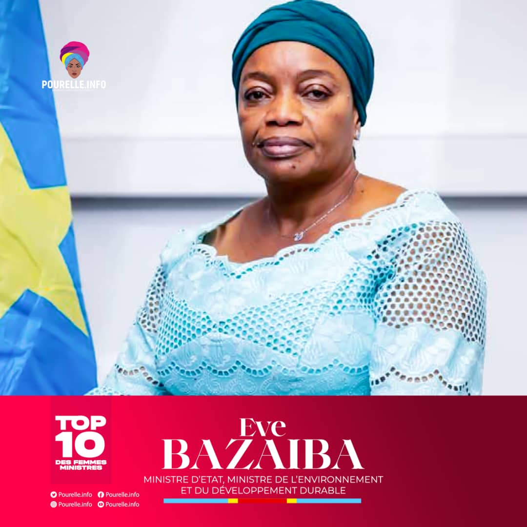Top 10 des Femmes Ministres Sama II : Eve Bazaiba impose la #RDC comme "pays solution" face au réchauffement climatique. <a href="/PrimatureRDC/">Primature de la République Démocratique du Congo</a> <a href="/Evebazaiba/">Eve Bazaiba</a> <a href="/Pourelleinfo1/">POURELLE.INFO</a> <a href="/forumpourelles/">Forum Pour Elles</a> @maguy_mbuku <a href="/RienSlesFemmes/">Rien sans les Femmes</a> <a href="/mingefae/">Ministère du Genre, Famille et Enfant</a> <a href="/AWLN_RDC/">AWLN_RDC</a> <a href="/LievinLuzolo/">LUZOLO Liévin</a>