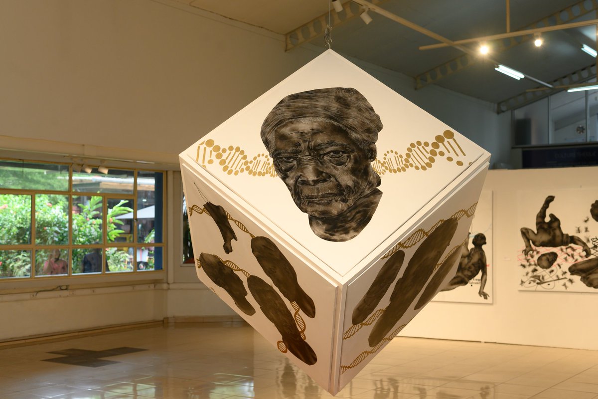 TobeGeraldine's tweet photo. Exposition " SANS VISAGE " sur les traces des oubliés 

Ouvert à Institut Français - Halle de la Gombe  chaque jour de 9h30 à 18h sauf le dimanche et le lundi jusqu'au 02.march.2024

Bienvenus à tous. https://t.co/M4MKn6VWkq
