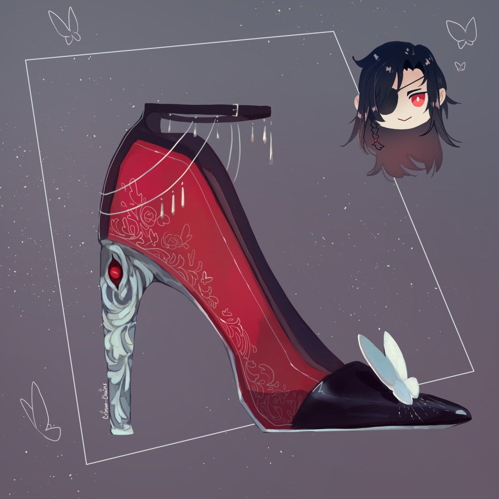 CrimChain's tweet photo. Wanted to design some shoes based around the characters from Heaven Official's Blessing :D
Was so much fun! <3

#tgcf https://t.co/HegfZdSYJM