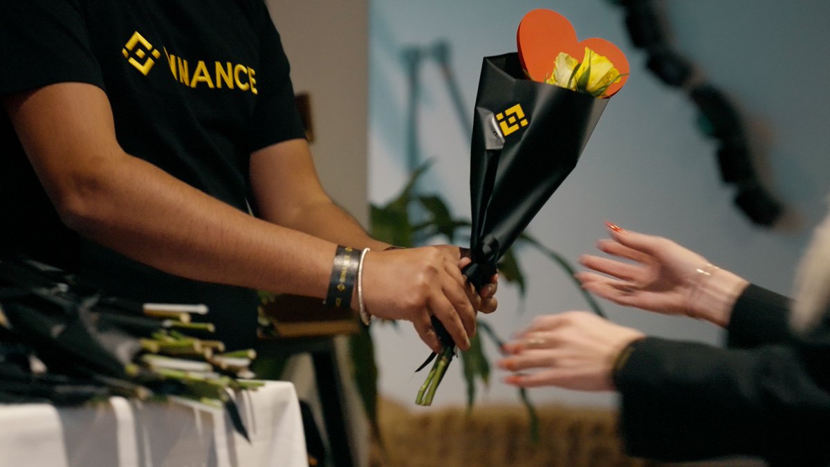 Binance tweet media