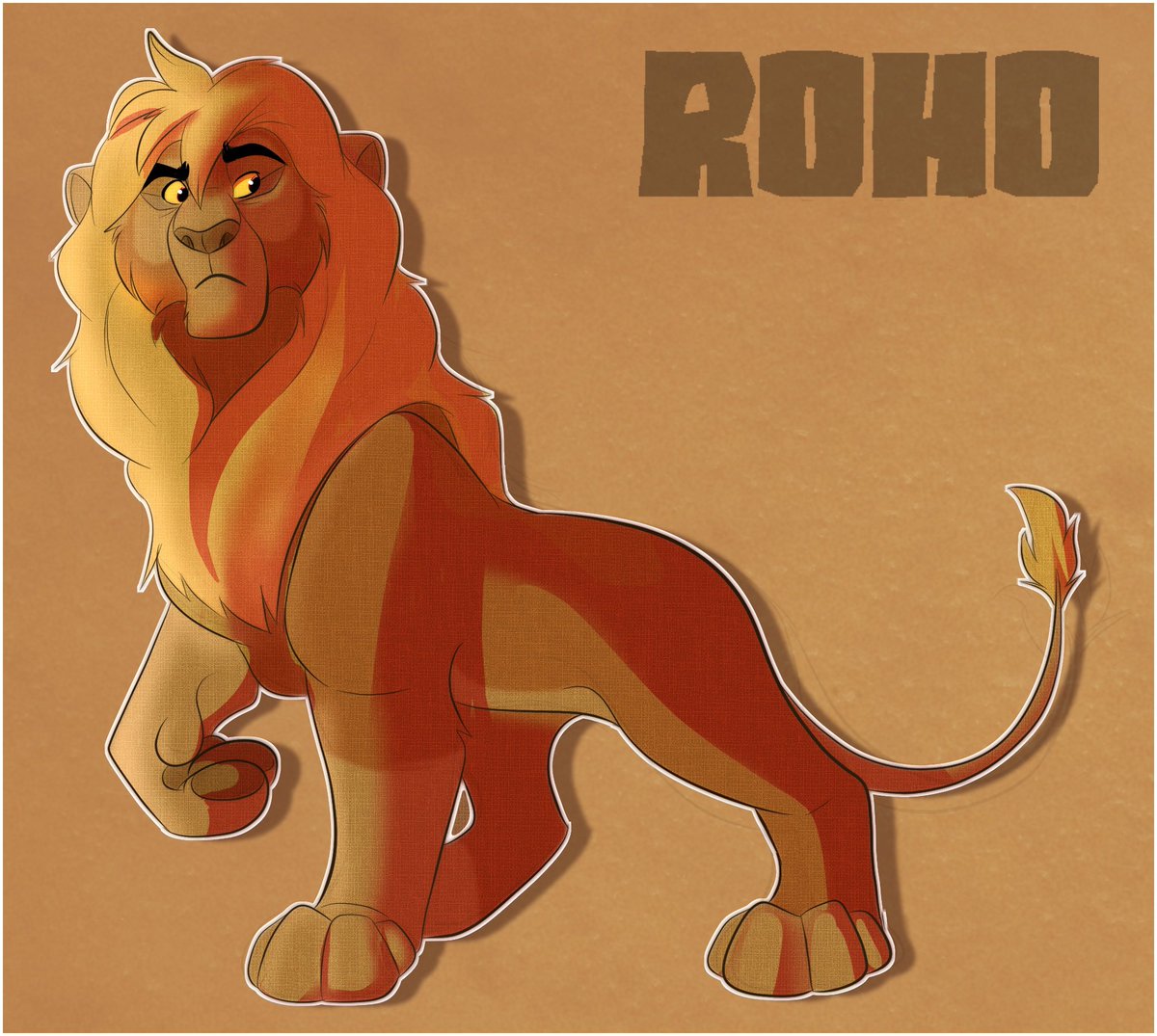 TawnyPup's tweet photo. Older art, my boy Roho ♥️ Very old TLK OC who I still love https://t.co/KDVoHeH3qw