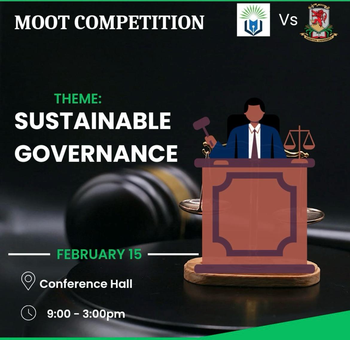 Join us tomorrow at Umma University's moot competition, where passionate debaters will tackle the intricate nuances of sustainable governance, charting a course for a brighter, more responsible future. Don't miss this opportunity to witness insightful discussions!