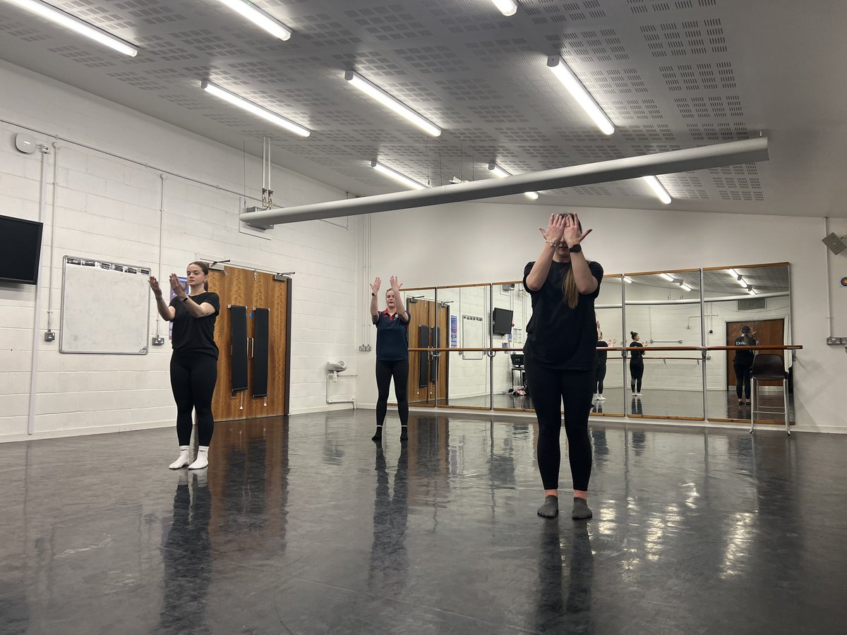 Great Dance SKE session led by <a href="/ParisSylvia2/">Paris</a> <a href="/DenbighHigh/">Denbigh High School</a> always lovely to have all our dance specialists together discussing KS3 &amp; KS4 Dance and learning repertoire to teach their students. I feel very lucky to have the opportunity to work with such incredible Dance Teachers.