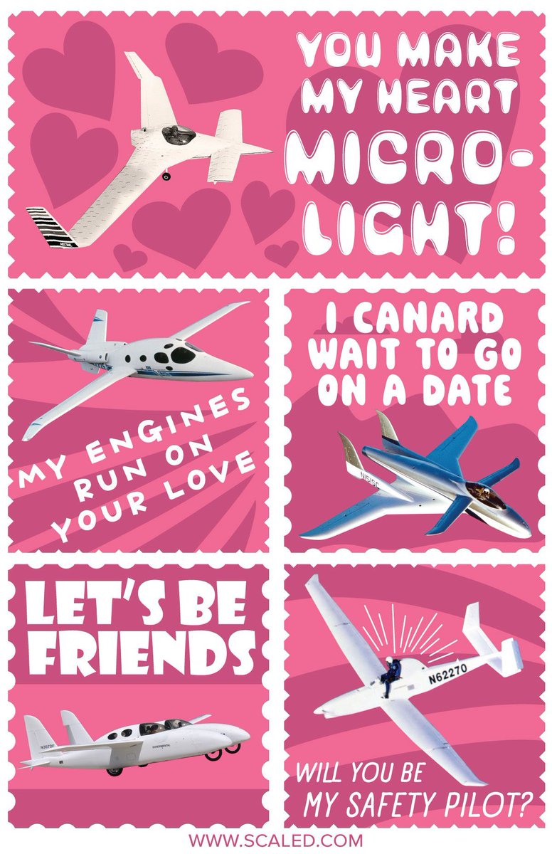 Happy Valentine’s Day! Here are some more Scaled Valentines for the airplane fans in your life.

#valentinesday #valentinesday2024 #letsbefriends