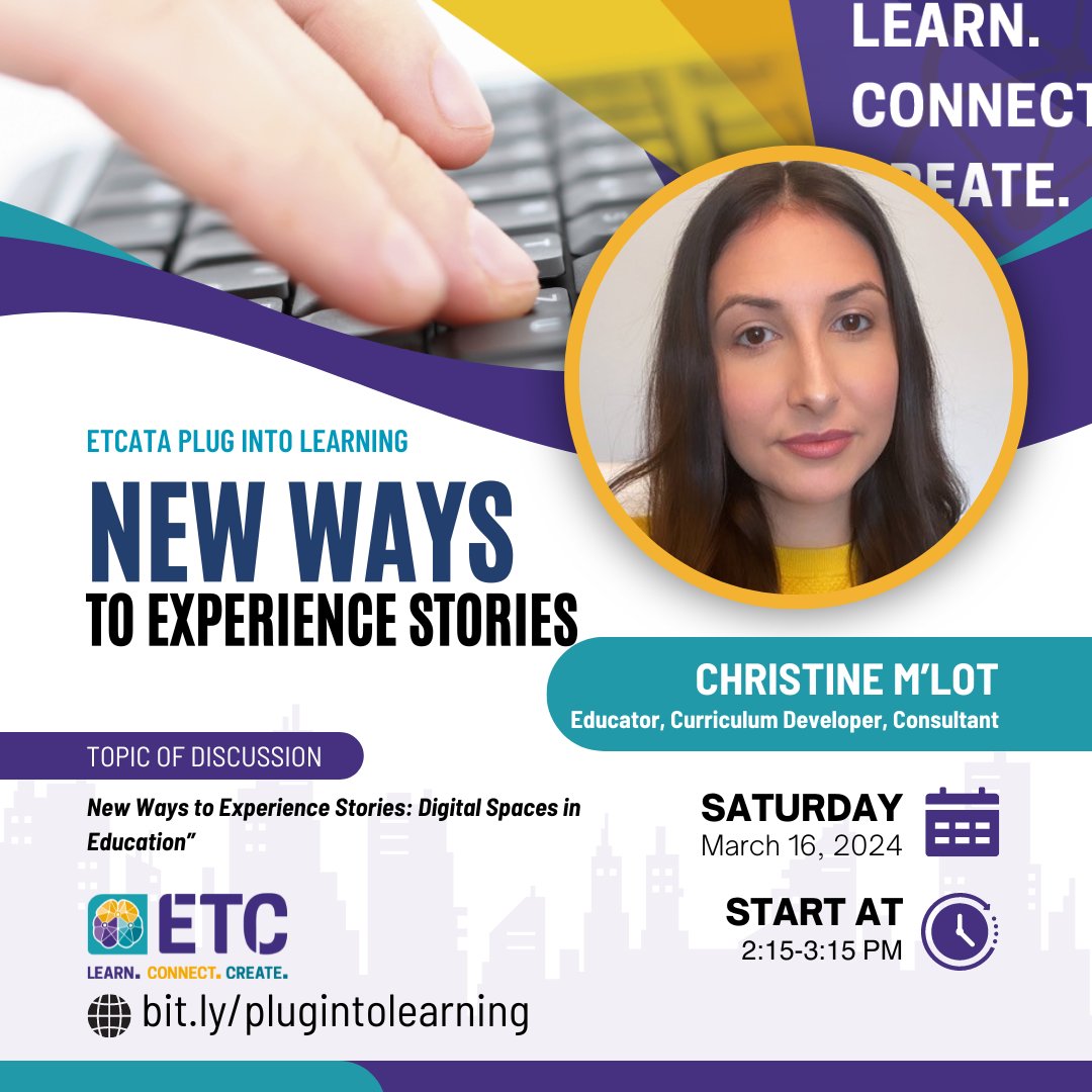 🌟 Thrilled to announce @christinemlot , Anishinaabe curriculum expert & author, joining 'Plug Into Learning'! She'll share on blending Indigenous wisdom with modern education in her must-see session. 🍁📚

🔍 Dive into invaluable insights! #PlugIntoLearning #IndigenousEducation