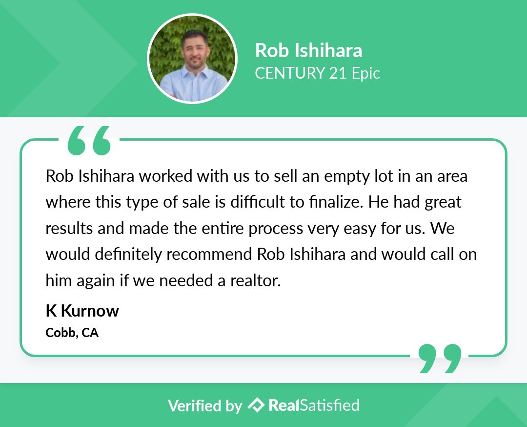 RobIshihara's tweet photo. From the bottom of my heart, thank you for this recommendation. https://t.co/7i89zPxReQ via @realsatisfied https://t.co/uBMhAq7Ulr