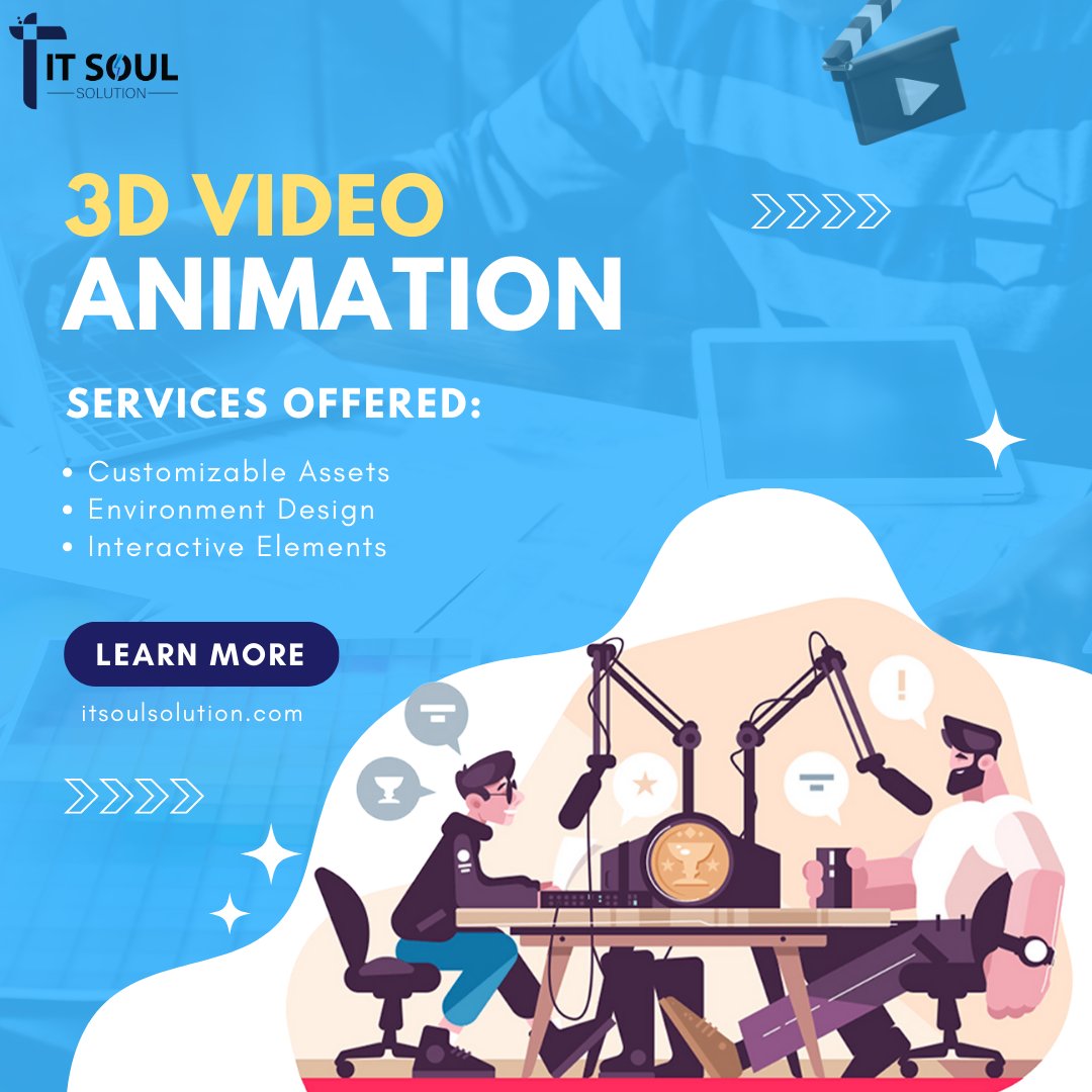 itsoulsolution's tweet photo. Unlock the power of imagination with our mesmerizing 3D video animations! 🎬✨ From jaw-dropping special effects to heartwarming character stories
reach out for a free consultation at (562) 968-0704
#3danimation #animationart #digitalart #visualeffects #cgi #motiongraphics #chara https://t.co/mKHbA404pt