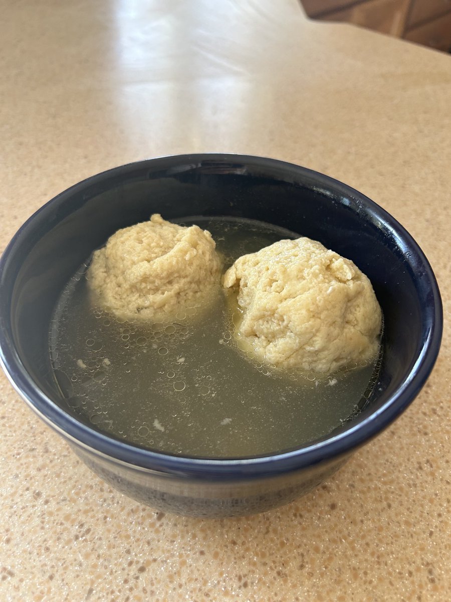 Super cold day, time to warm up a little bit with some delicious homemade matzoh ball soup from my delicious forever Valentine.