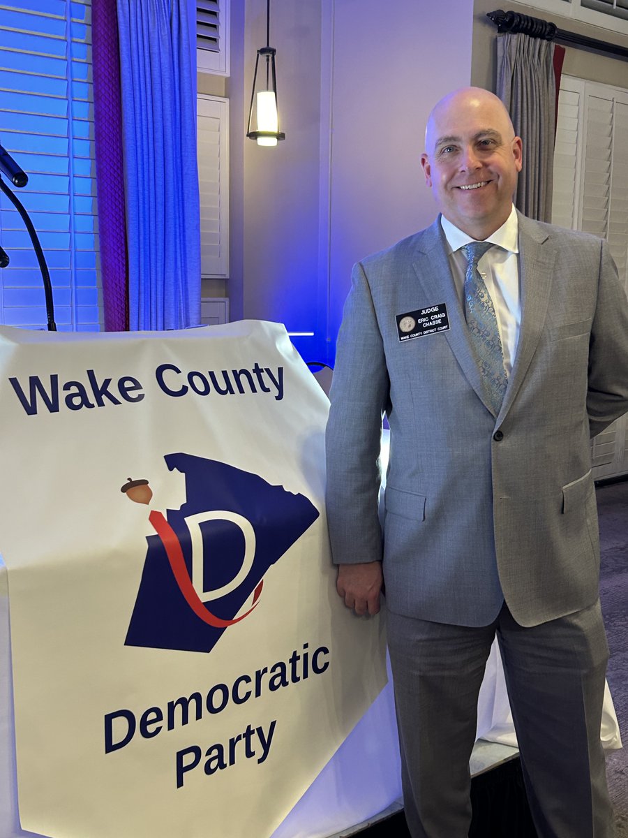 Happy Valentine's Day! Had a great time at the Wake County Democratic Party's 44th Annual Valentine's Celebration last night!