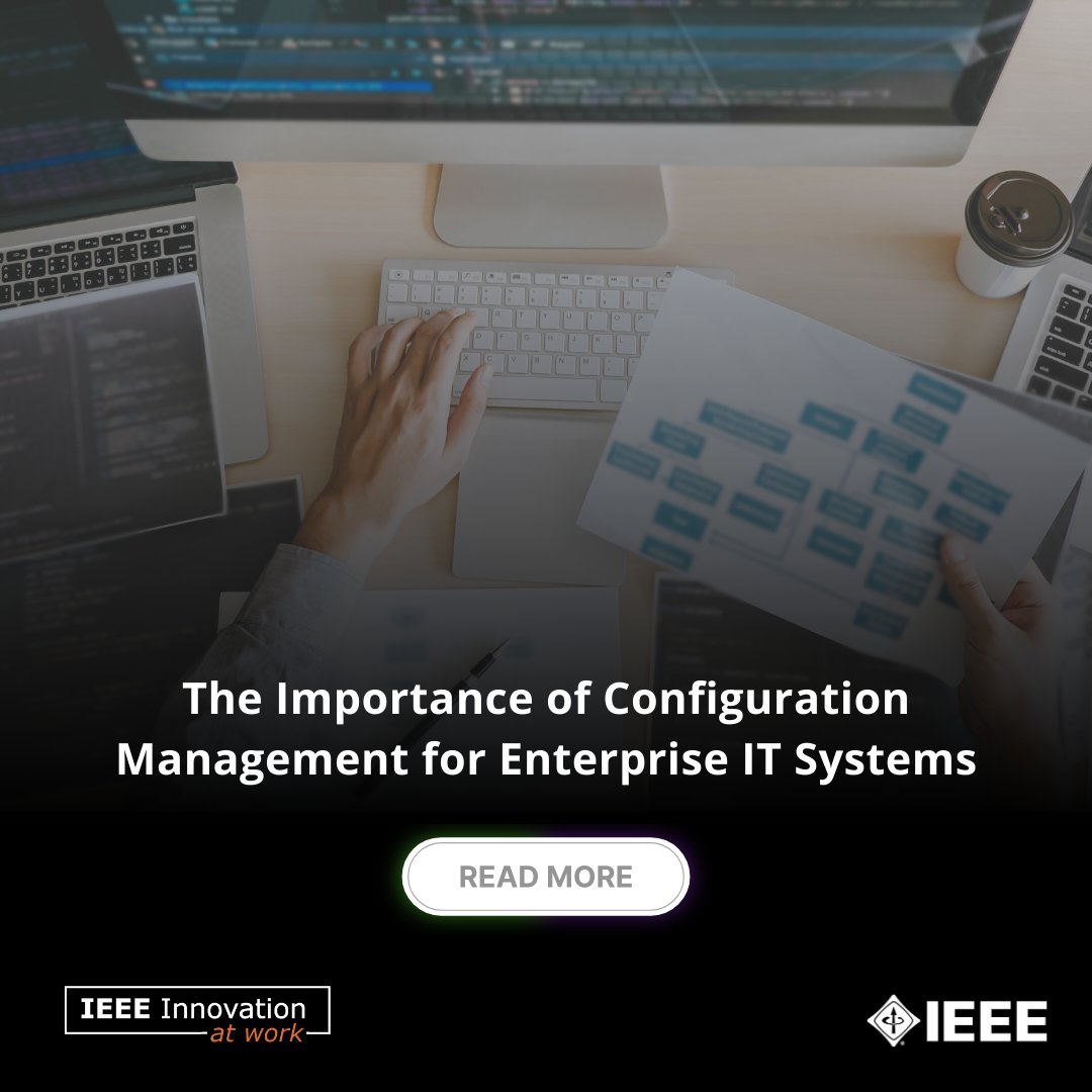 Companies establish #configurationmanagement systems by considering how their software will evolve and be utilized over time. When instituted proactively, organizations can accrue many benefits from these #automatedtools. Read more on IEEE IAW: bit.ly/49mI0Xy