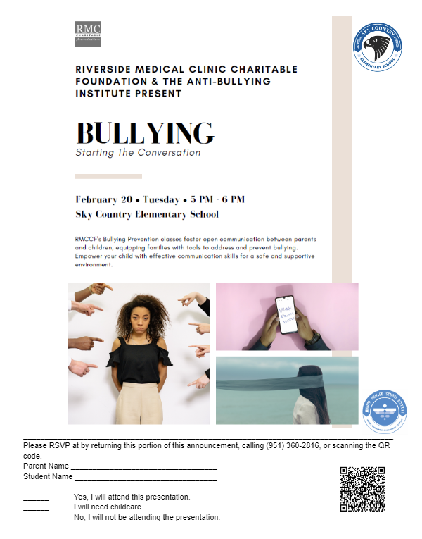 _skycountry's tweet photo. You're invited to an anti-bullying presentation. Please join us! @JUSD_PICO @JUSD_Supt @_skycountry https://t.co/Fm33bbFlv2