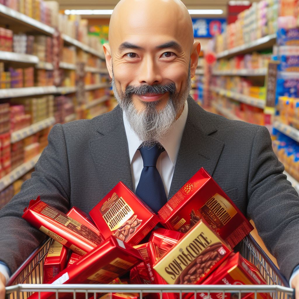 mtg_0822's tweet photo. 今年のバレンタインデー

自分へのチョコレートが多すぎて本当に困っています。

毎年これだけの量を買うのは、自分だけなんじゃないかと思います。

でも、自分への愛は大切ですよね？

#バレンタインデー2024 https://t.co/TpcbrmNAJg