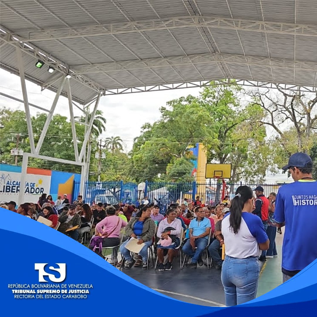 Más de 700 personas atendidas en la 4ta Jornada de Tribunal Móvil en el municipio Libertador

El programa Tribunal Móvil que implementa el TSJ a través de la <a href="/enm_rbv/">Escuela Nacional de la Magistratura (ENM)</a> en todo el territorio nacional llegó por cuarta ocasión al municipio Libertador del estado Carabobo.