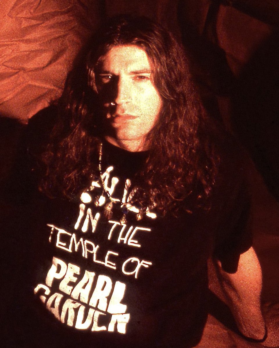 “I've got a teeny drum set for the studio that has all these congas and things, and I played on that. Instead of overdubbing [on “No Excuses”] I played it all at once - and that's how my drum track came to be.” — Sean Kinney | 📸: Pete Cronin | #JOF30