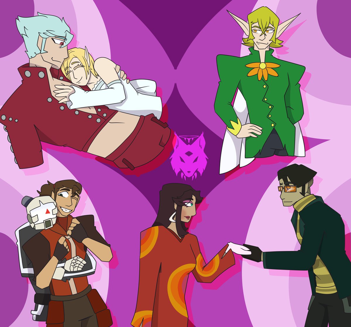 superwolfycat's tweet photo. HAPPY VALENTINES DAY!!!! HAVE SOME COUPLES FROM THINGS I LIKE (I might draw another one soon) #ValentinesDay #7ds #bombrushcyberfunk #psyconaughts https://t.co/zWNnjG4bBP