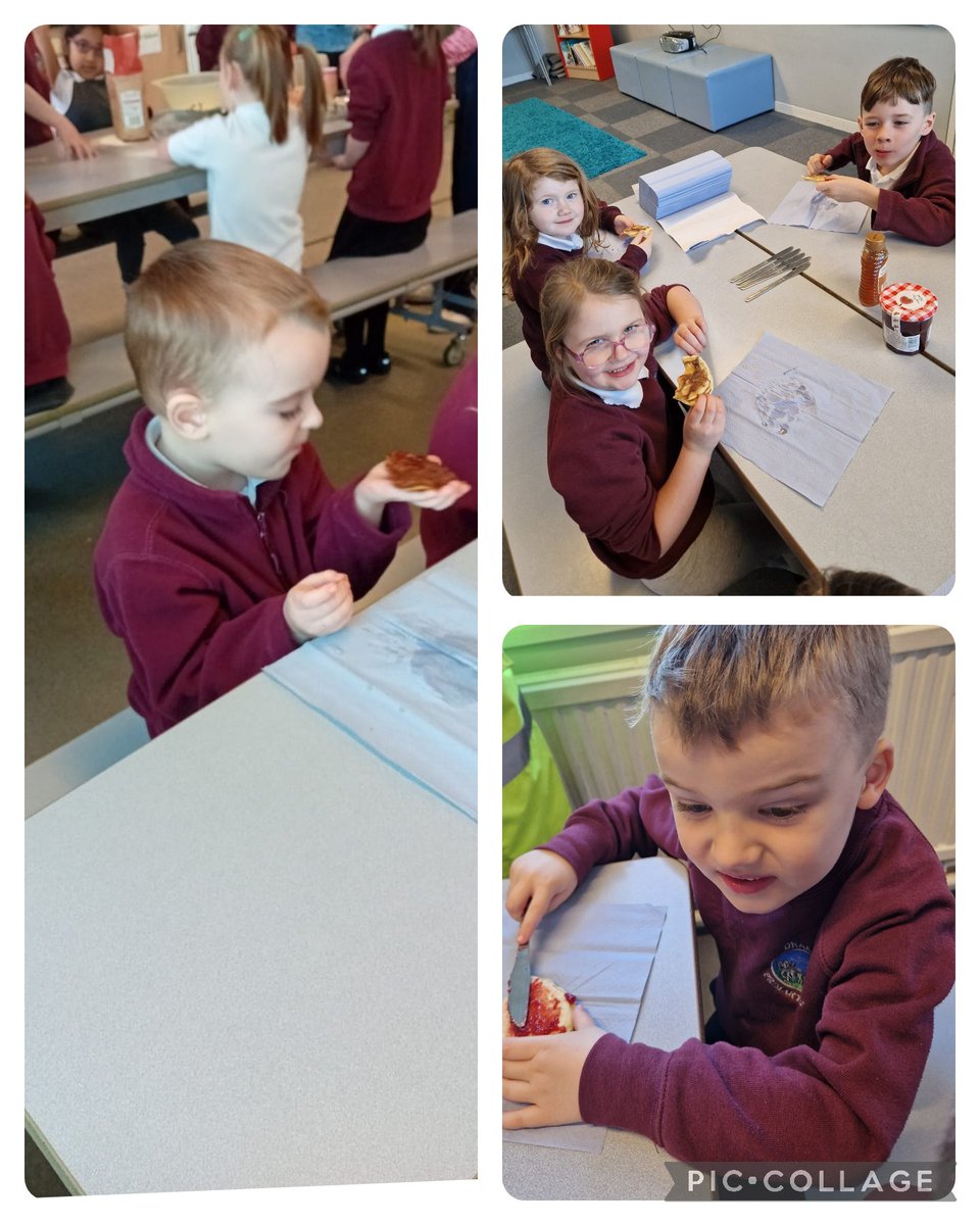 MrsH_84's tweet photo. We loved joining p2/3 @MissGraham_DP yesterday to prepare and taste pancakes. What a treat! ๐คค #pancakeday #healthandwellbeing #preparingsnacks #hatsofftothechef @DrakiesPS https://t.co/rcYG6km1IM