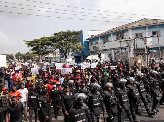 VeronicaCommey's tweet photo. Thank you Ghana,
Your unmatched energies today propelled us into letting our voices be heard. Your passion was obvious; your presence overwhelming.
Thank you for coming out. Thank you for asking for better. #SaveGhanaFootball #SaveGHFootball https://t.co/Bsd7fscSPG