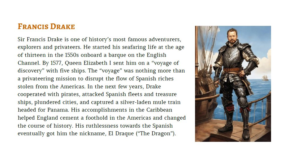 Fun facts from the Golden Age of Piracy: Sir Francis Drake #history #rpg #ttrpg #pirates #boardgames #Caribbean #gamedev