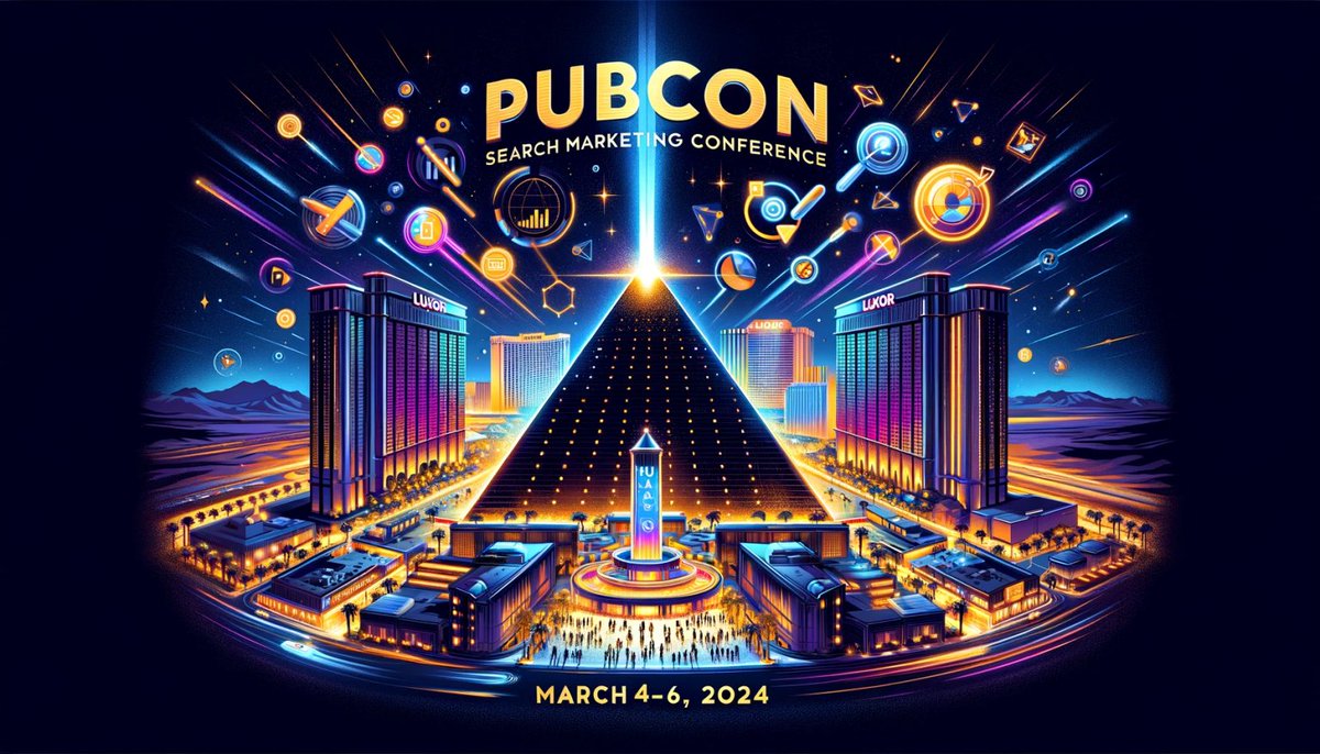 @Pubcon Pro Las Vegas is happening March 4 - 6. Get your tickets by Feb. 16 to save $500. And, while we won't have a booth this year, you can find our very own @martinibuster on stage, and Jennifer McDonald plus one of our editors (they're still duking it out to see who!)…