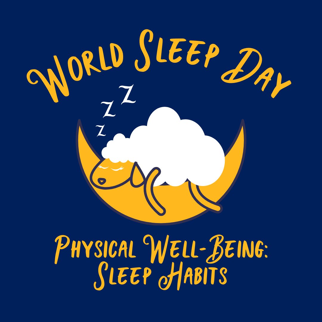 SHSPitt's tweet photo. World Sleep Day is an annual event, intended to be a celebration of sleep and a call to action on important issues related to sleep, including medicine, education, social aspects, and driving. This year it falls on Friday, March 15th. https://t.co/USZ6ufX79s