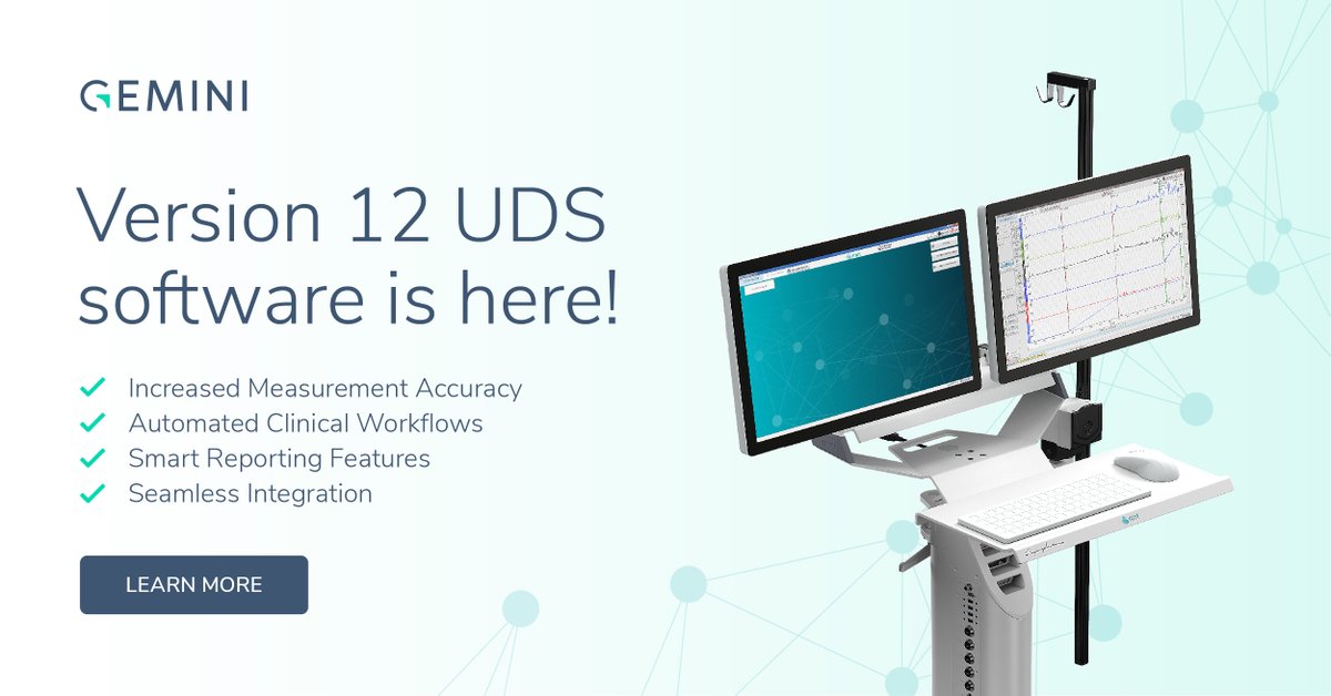 Version 12 UDS software is here, and it's all about empowering your practice. Discover how we've tailored our latest update to meet your needs: geminimedtech.com/2024/02/08/adv…

#Urology #Urodynamics #UrologyNews #UrodynamicsEquipment