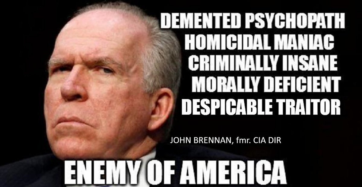 Since our old friend (errrr...I mean 'fiend') #JohnBrennan is back in the news b/c of the #FVEY's connection to spying on Trump has now re-emerged, I wanted to make sure everyone remembers what a piece of work this guy really is.