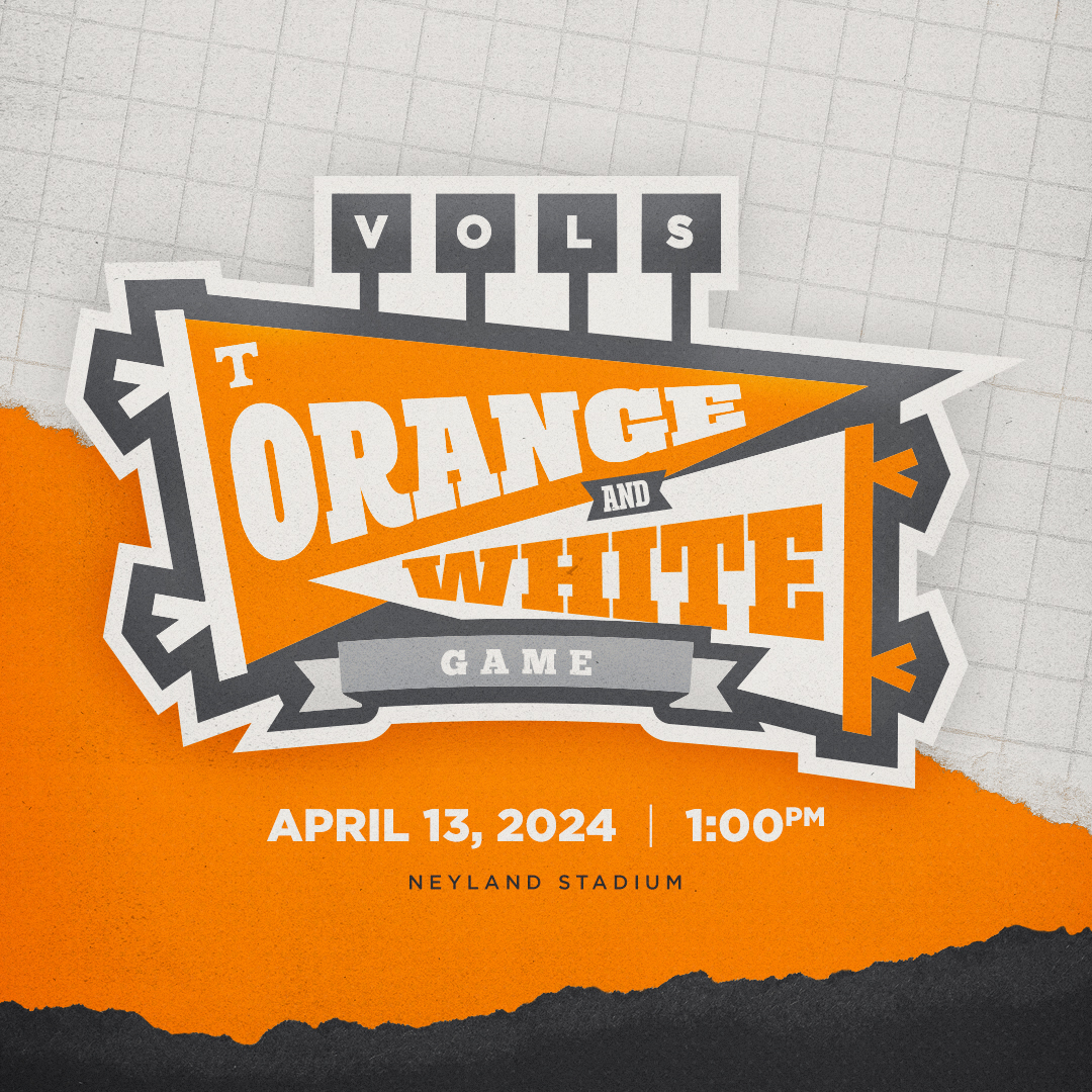 🏈 Orange & White Game 🗓️ April 13 🏟️ Neyland Stadium 📺 SECN+ Due to construction, capacity will be limited to 10,000. 🎟️ Details » 1tn.co/24OrangeWhite #GBO 🍊