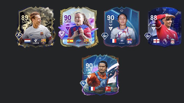 StaypuftGames's tweet photo. @Razzerstrading My starting line up, Subs, Reserves… also have some Evos and couple other cards I rotate in to change everything up https://t.co/UVSlyPeHNf