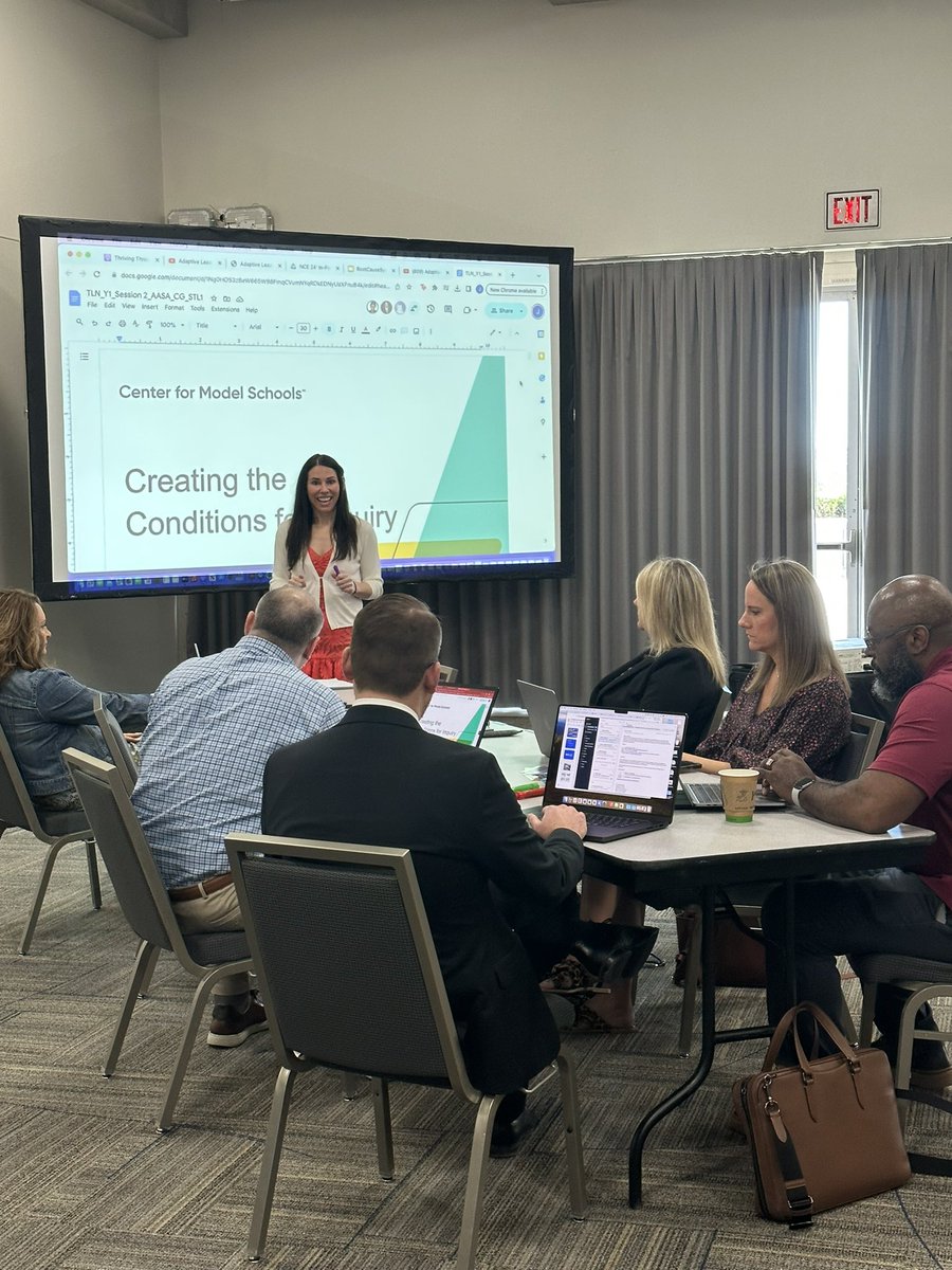 Jessica Huizenga, Ed.D is kicking off the first in person day with The <a href="/ModelSchoolsHMH/">The Center for Model Schools</a> TLN Superintendents Cohort at the start of AASA’s NCE conference! How are you creating the conditions as leaders so that every child is in the model school they deserve?<a href="/HMHCo/">HMH Education</a> <a href="/AASAHQ/">AASA</a>