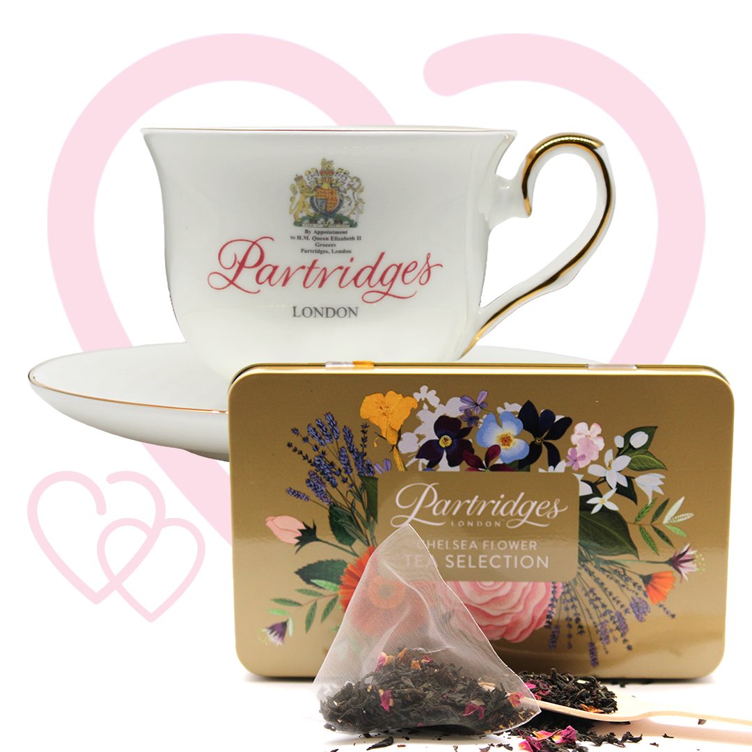 For all the tea lovers out there… Special 2023 Limited Edition Chelsea Flower Tea from @partridgesfoods 🌹🌷🌺🌸💐🌼 #partridges #chelseaflower #tea #silkspr #tealover