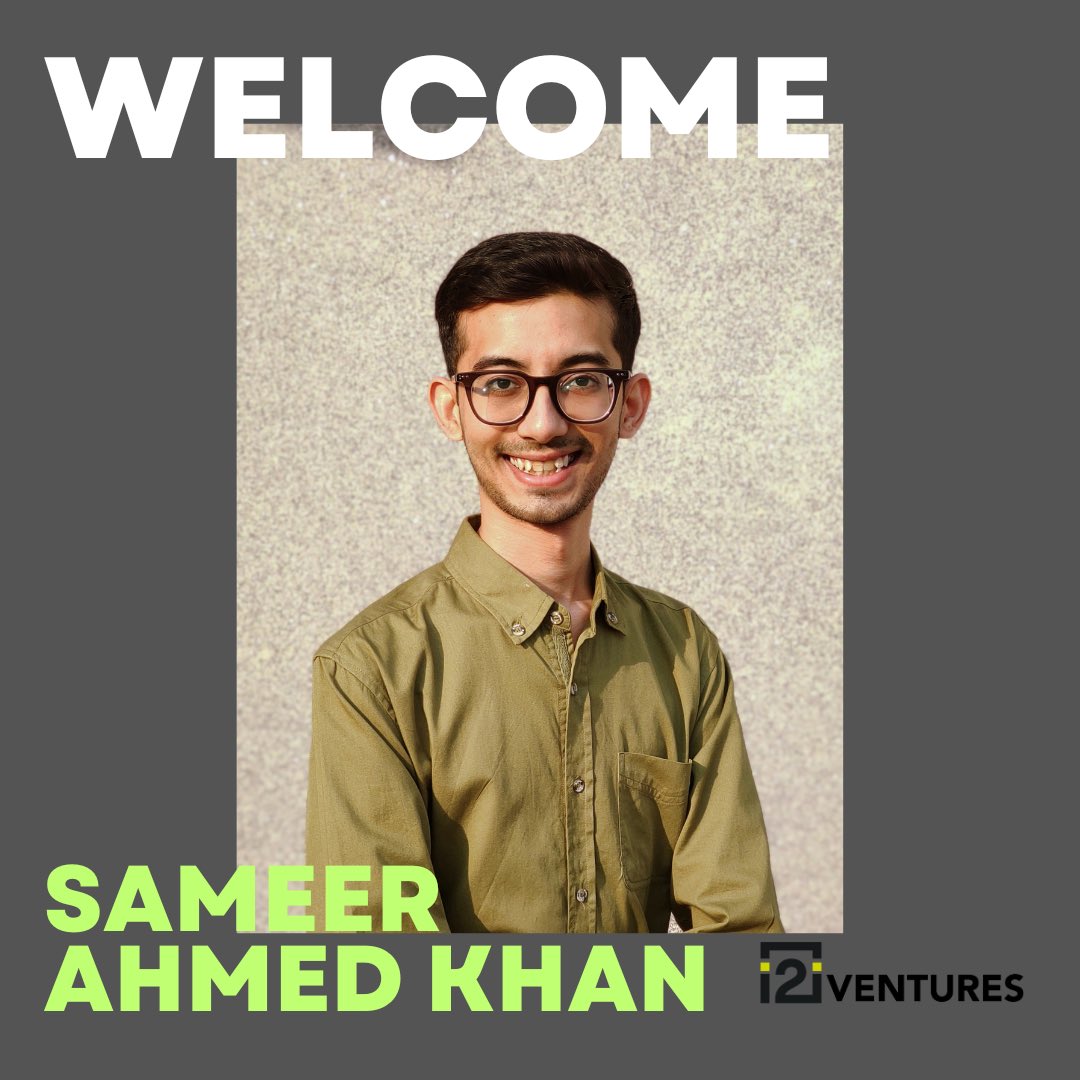 Oh happy day! We’re excited to welcome @sa_khan12 to the i2i Ventures team as our Spring Fellow! Sameer is a true rockstar, a longtime friend & follower of ours & currently finishing his degree at IBA Karachi. We love his curiosity & energy & excited to learn from him too. 🥳