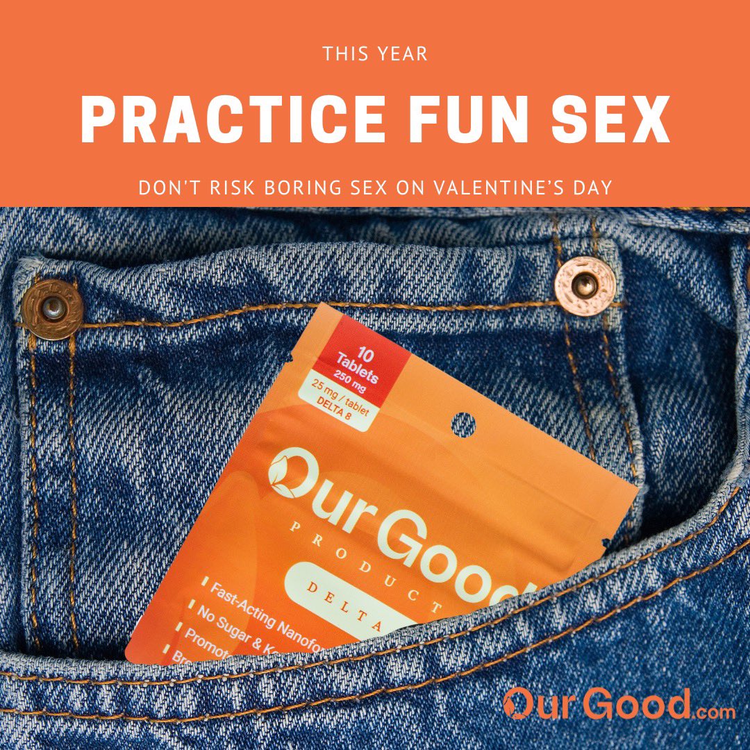 OurGoodProduct's tweet photo. Last minute Valentine’s ideas? Try an https://t.co/ooV6mGloL6 edible and bring more spice to your bedroom. 🌶❤️😁 https://t.co/AItxfYP2YH