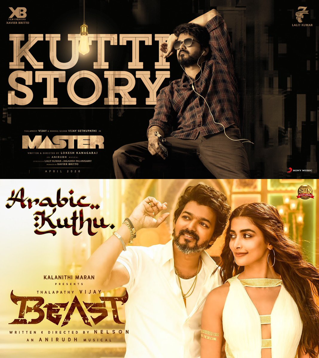 kingofkwood's tweet photo. #4YearsOfKuttiStory - #KuttiStory
#2YearsOfArabicKuthu - #ArabicKuthu
#2YearsOfHalamithiHabibo #HalamithiHabibo
#Master #Beast @actorvijay @anirudhofficial
#TheGreatestOfAllTime https://t.co/xo719aVho8