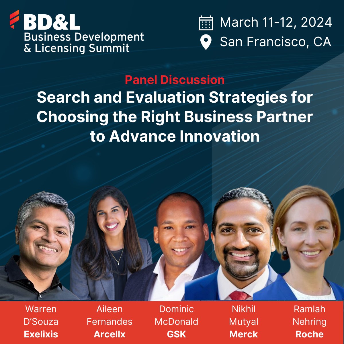 Interested in evaluating different operating models for search and evaluation?

Register Now for the Fierce BD&amp;L Summit for Life Sciences and hear these top-tier speakers dive into this and more: ow.ly/3Kkj50Q35Rg

#FierceBDLSummit #FierceBiotech #WeAreFierce