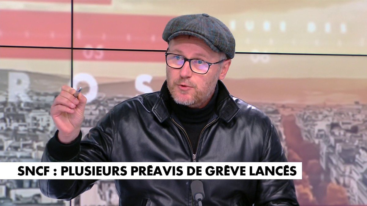 jeromegodefroy's tweet photo. 🚂 Rien, strictement rien ne justifie la grève à la SNCF déclenchée de manière mécanique par des syndicats irresponsables et jusqu’au-boutistes. (@SudRailCentraux @Fede_SUD_Rail @cgtcheminots) 

Et les Français sont fatigués d’entendre les sornettes de @VilledieuFabien et de voir sa casquette.
