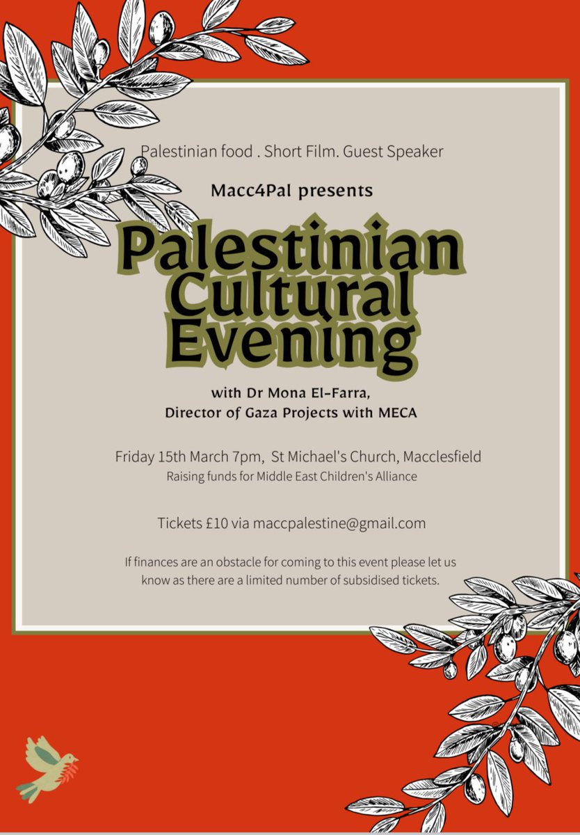 Come and join us celebrating Pal3stinian culture! <a href="/GMF_Palestine/">GM Friends of Palestine</a> <a href="/bigride4pal/">The Big Ride for Palestine</a> #macclesfield #meca