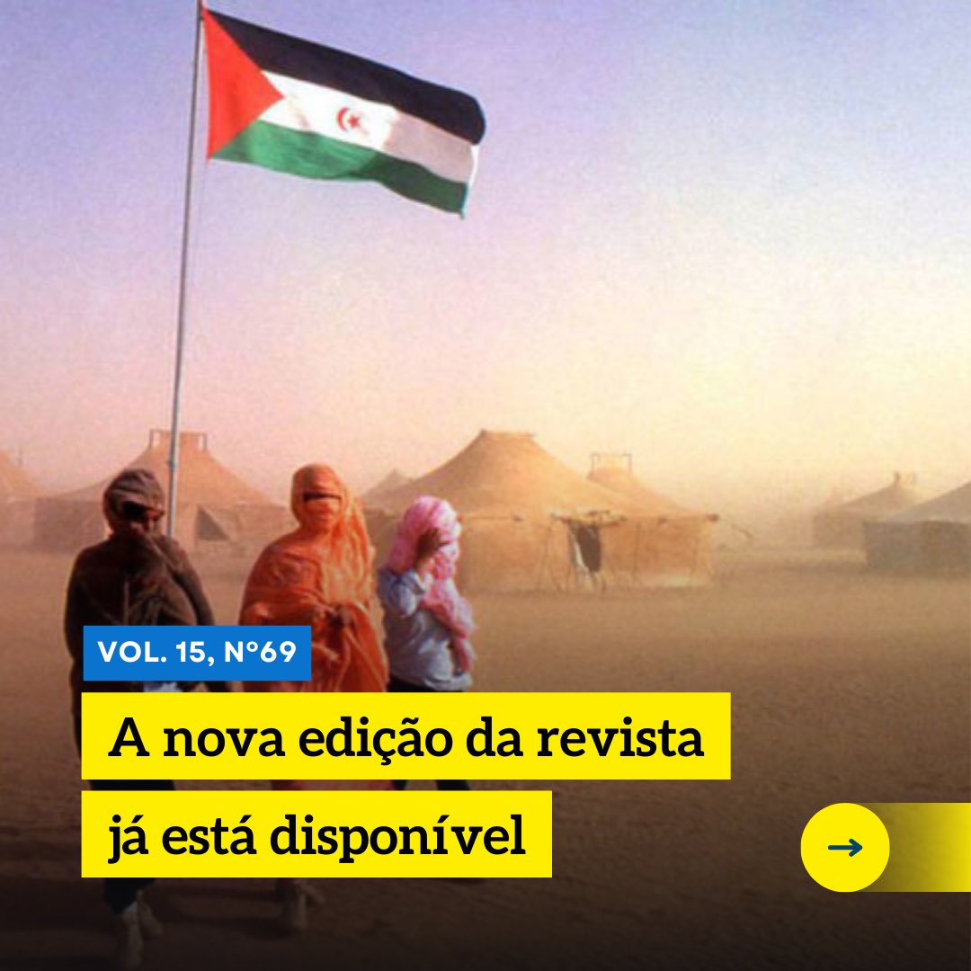 Conj_Austral's tweet photo. 🇧🇷: Anunciamos que a edição n° 69 da Revista Conjuntura Austral já está disponível para leitura.
Para ler a edição completa, acesse o site ou clique no link na bio.
Fonte da imagem: Nieves Abancéns https://t.co/DyxAHZPZwc