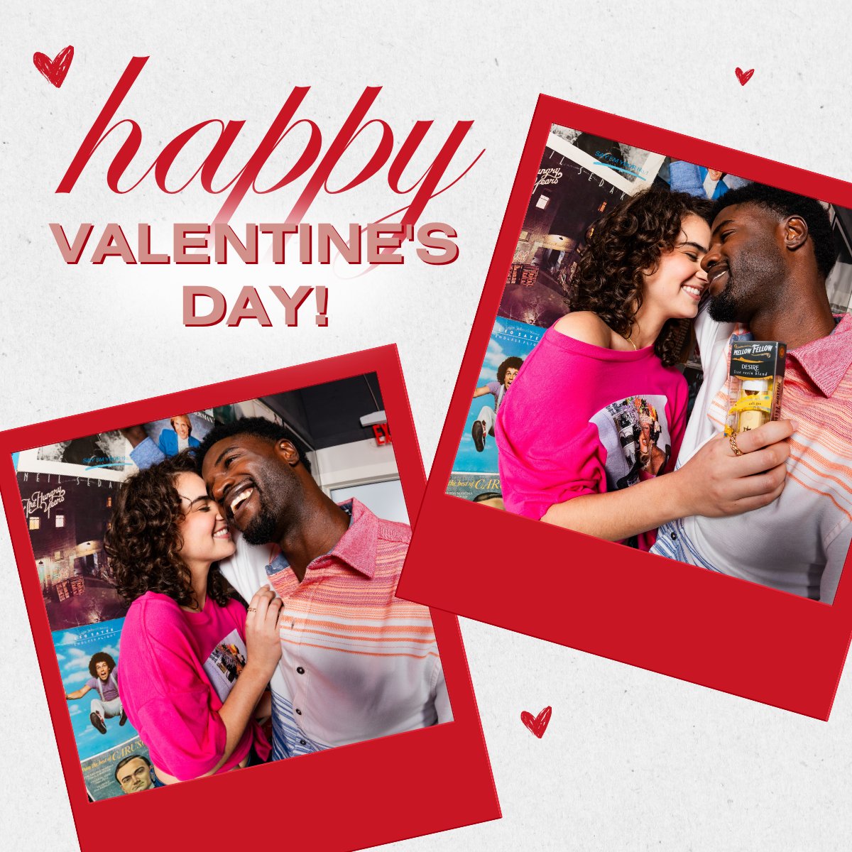 Love isn't the only thing in the air today. 💕💨

Who are you sharing your puffs with? Tag your "Perfect Pair" partner below.