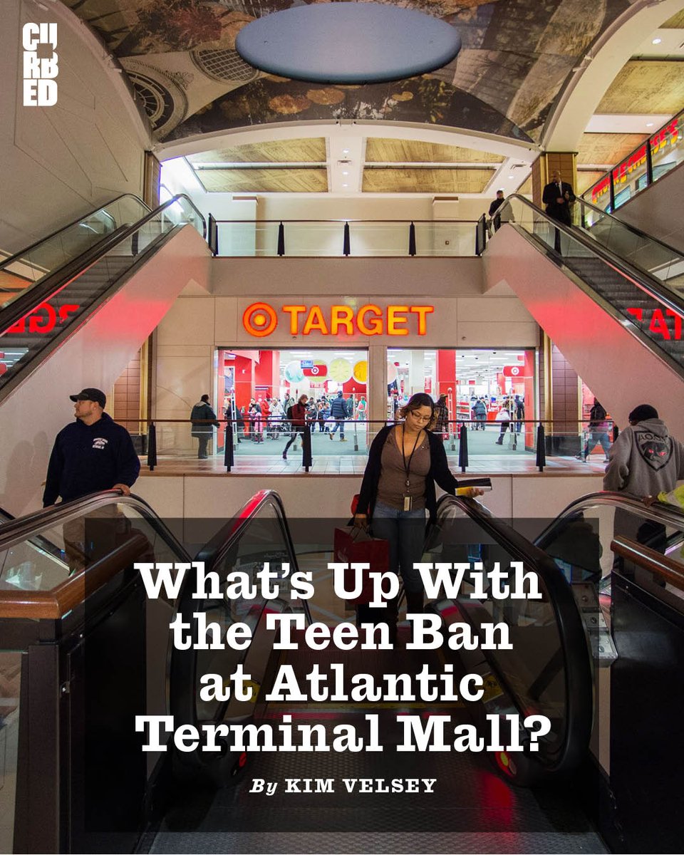 The Atlantic Terminal mall's chaperone policy, which requires anyone under the age of 18 to be accompanied by an adult during most business hours, is just one of several overlapping age restrictions that currently exist at the mall. @kvelsey reports trib.al/cRtiyR4