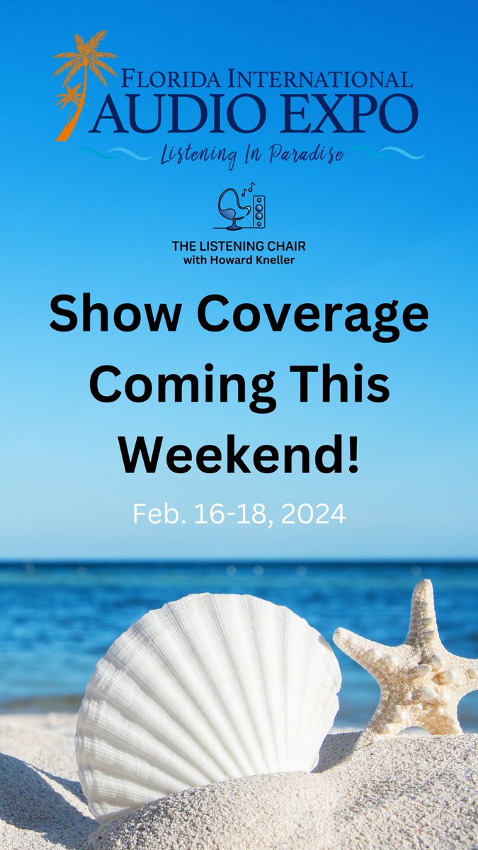 Our coverage of the Florida International Audio Expo will be posted into our audiophile Facebook group, The Listening Chair with Howard Kneller, this coming weekend. We will have both video coverage and live photo blogging. Stay tuned! facebook.com/groups/2177456…