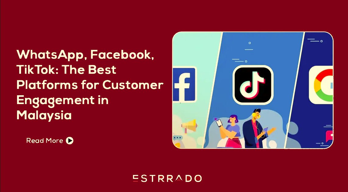 estrrado's tweet photo. Businesses are always looking for ways to connect and engage with their customers.

In our latest blog post, we look at three platforms that are revolutionizing customer engagement: https://t.co/ybz4m2DB9p

#WhatsApp  #TikTok  #instagram  #CustomerService https://t.co/e6lIYUGgfU