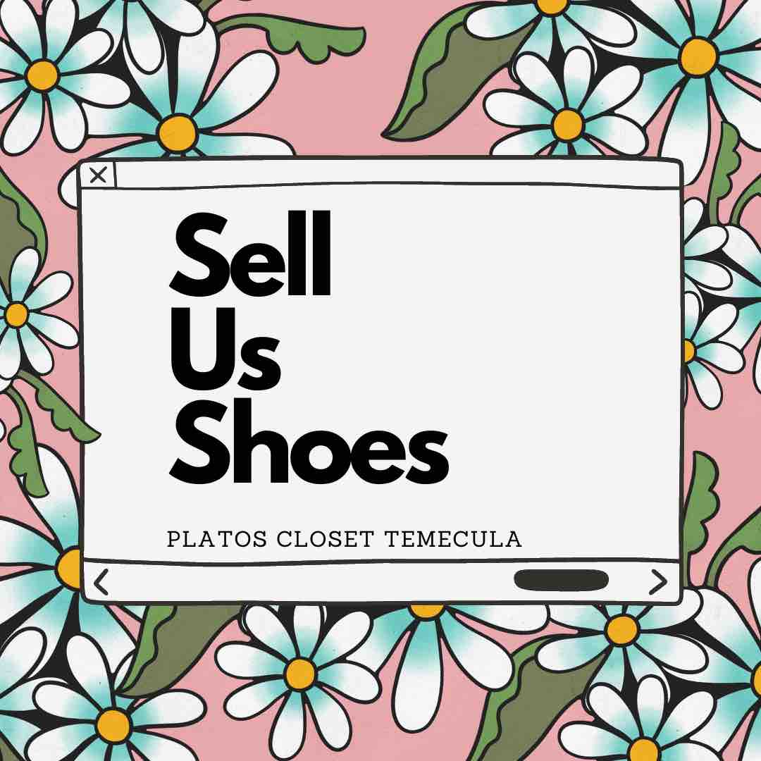 PCTemecula's tweet image. We need sneakers, sandals, boots, and more! Sell today for cash. No appointment needed. 🌸
#sellshoes #cashonthespot #temeculaca #platosclosettemecula