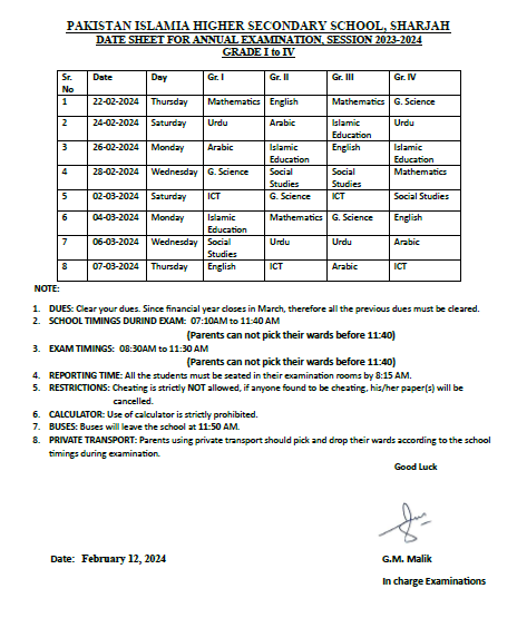 pihss_shj74's tweet image. 𝐅𝐢𝐧𝐚𝐥 𝐞𝐱𝐚𝐦𝐬 𝟐𝟎𝟐𝟑-𝟐𝟎𝟐𝟒 𝐝𝐚𝐭𝐞𝐬𝐡𝐞𝐞𝐭 𝐫𝐞𝐥𝐞𝐚𝐬𝐞𝐝. 𝐑𝐞𝐚𝐝𝐲 𝐭𝐨 𝐞𝐱𝐜𝐞𝐥.📚
#PreparationMode #finalexams #determined #students #sharjah #pihss #pihssshj #schools #education #sharjahschools