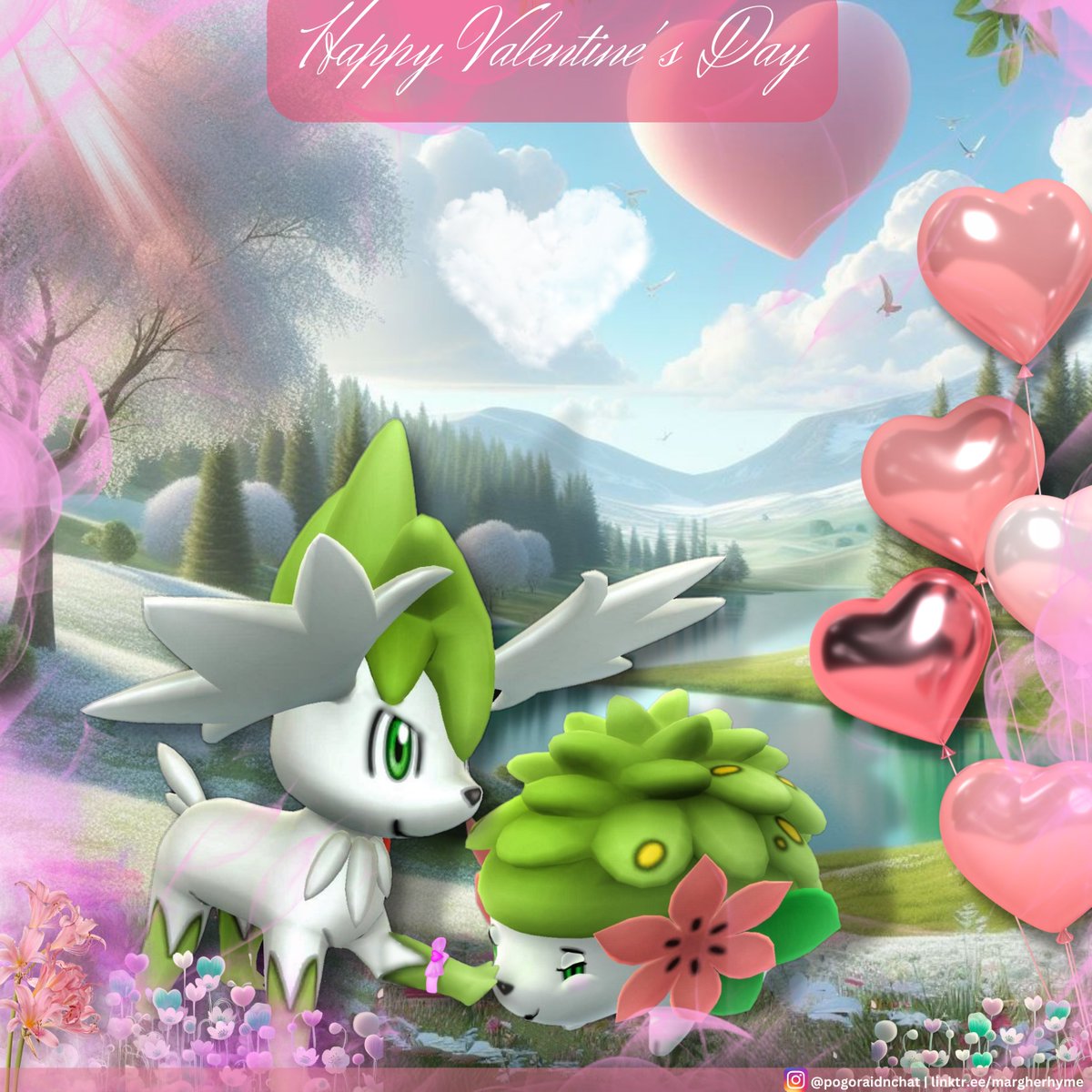 margherhyme's tweet photo. Wish you all a happy Valentine's day 💗💗💗
Wünsche euch allen einen schönen Valentinstag 💗💗💗
.
.
.
@tane_pokego
#valentine #Valentinstag #velentinesday
#love #liebe
#pokemongo #pokemongoar #Goar #arshot #gosnap #gosnapshot
#shaymin #tpg_214 https://t.co/iwSJf65fsT
