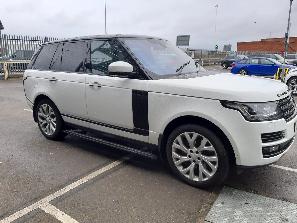 Visual checks on vehicles quayside leaving for Africa. Our trained Examiner decided some needed a closer look. 2 Range Rovers, a Mercedes pick up and Kia Stinger all identified as cloned stolen vehicles. All prevented from leaving and returned to insurers.