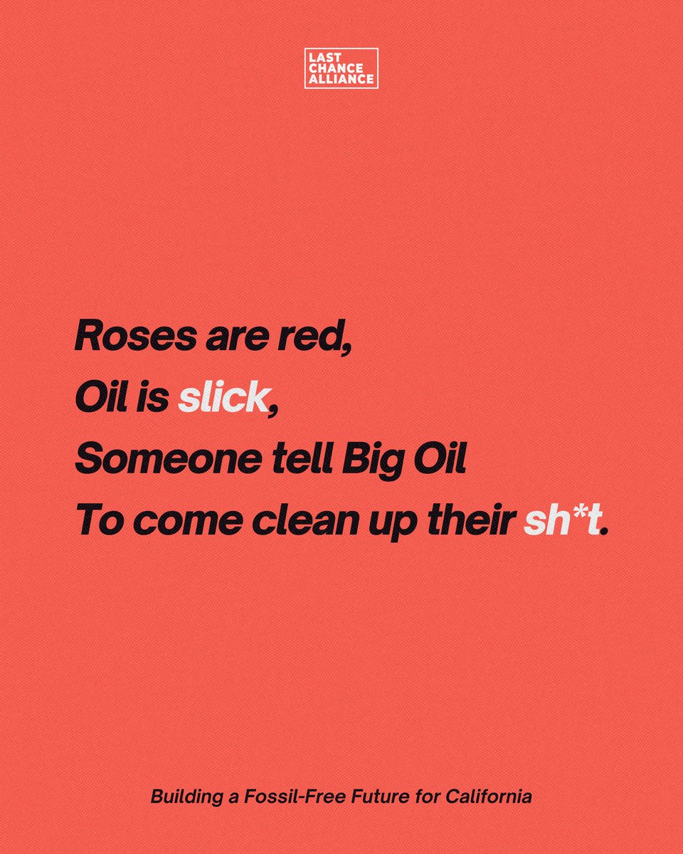 Our poem to Big Oil this #ValentinesDay: