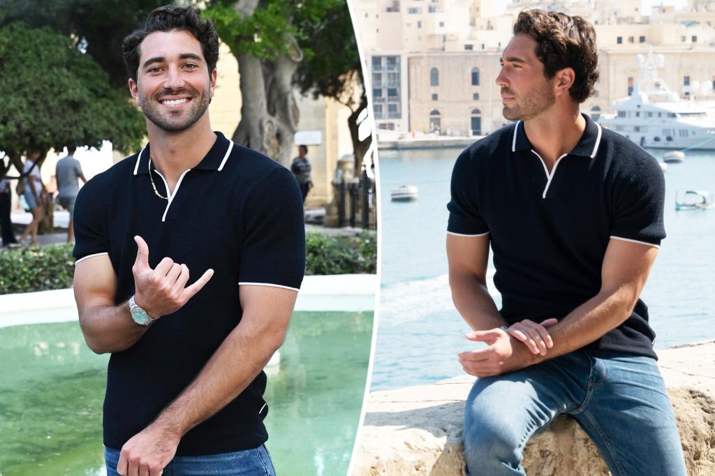 PageSix's tweet photo. ‘Bachelor’ fans drag Joey Graziadei for saying city built in 5900 BC has ‘an old-school vibe’ https://t.co/KZyG7v1Czq https://t.co/TuUICnT6cy