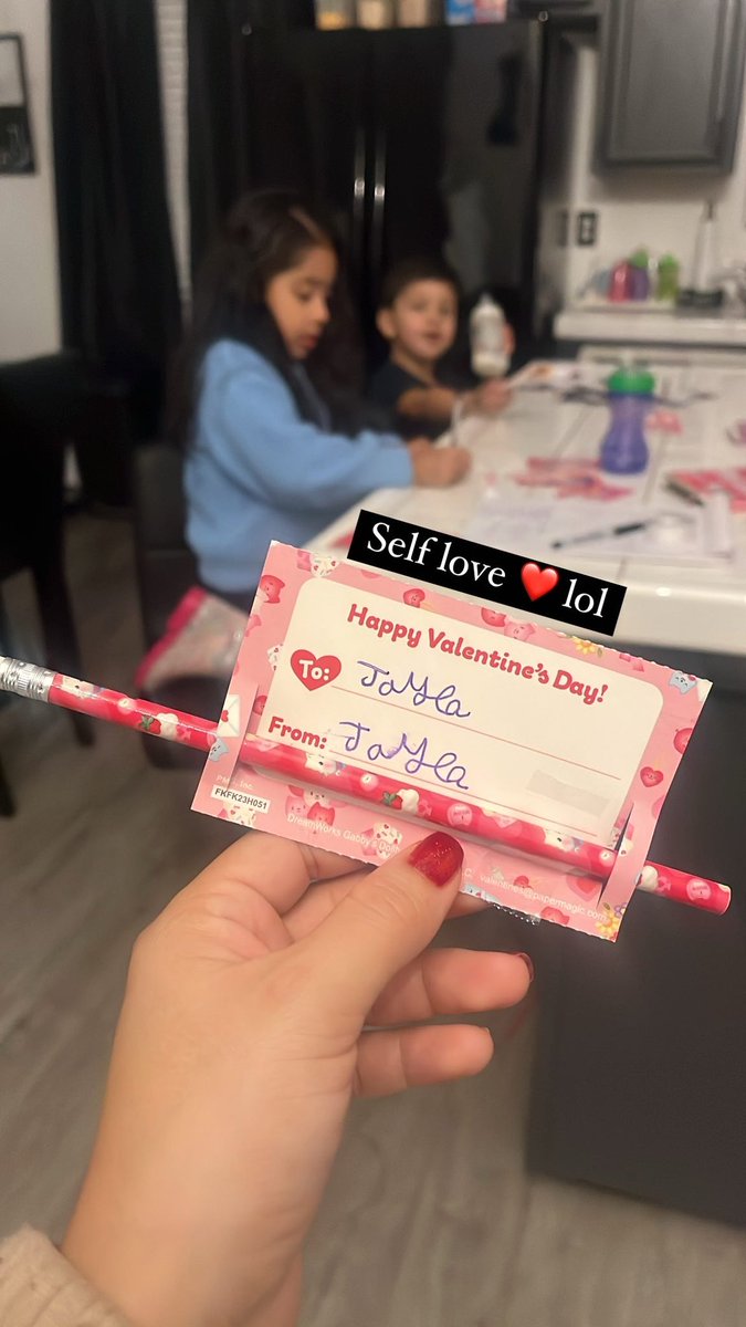 Stop feeling sad you don’t have a Valentines and be more like Jayla.