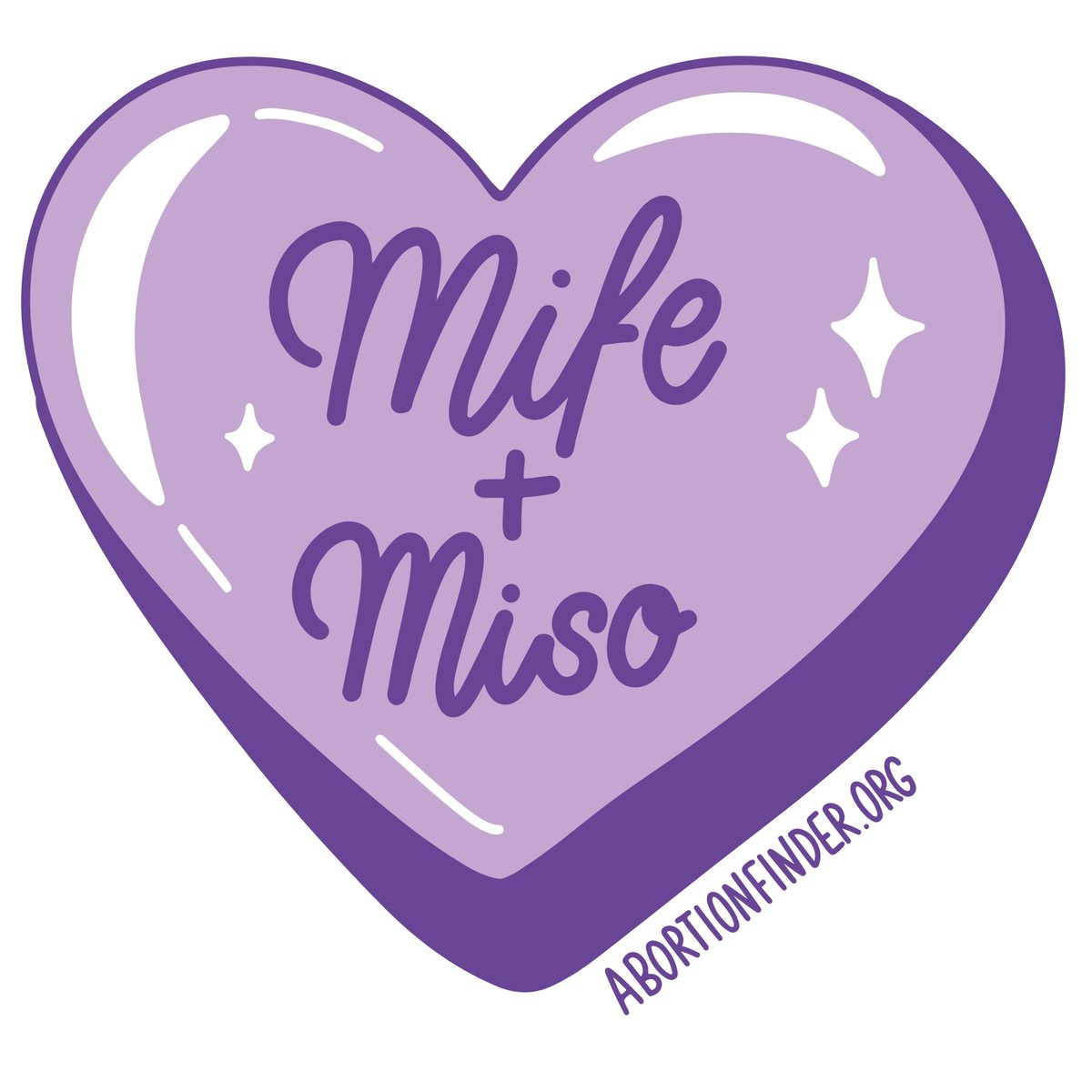 Mifepristone + Misoprostol are the perfect match 💜💜💜